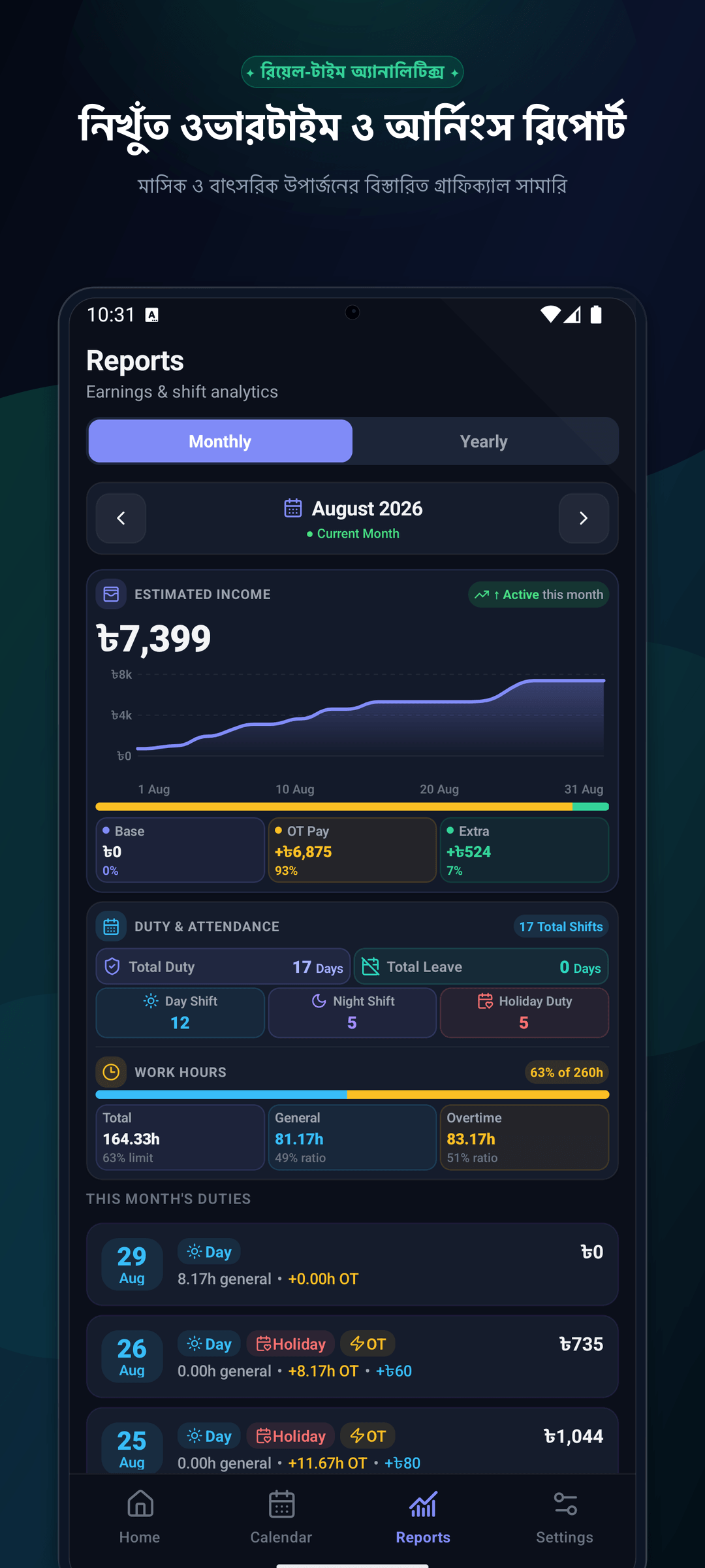 Showcase 3: Reports